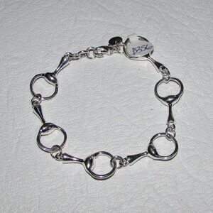 Silver Horsebit Styled Bracelet – NEW
